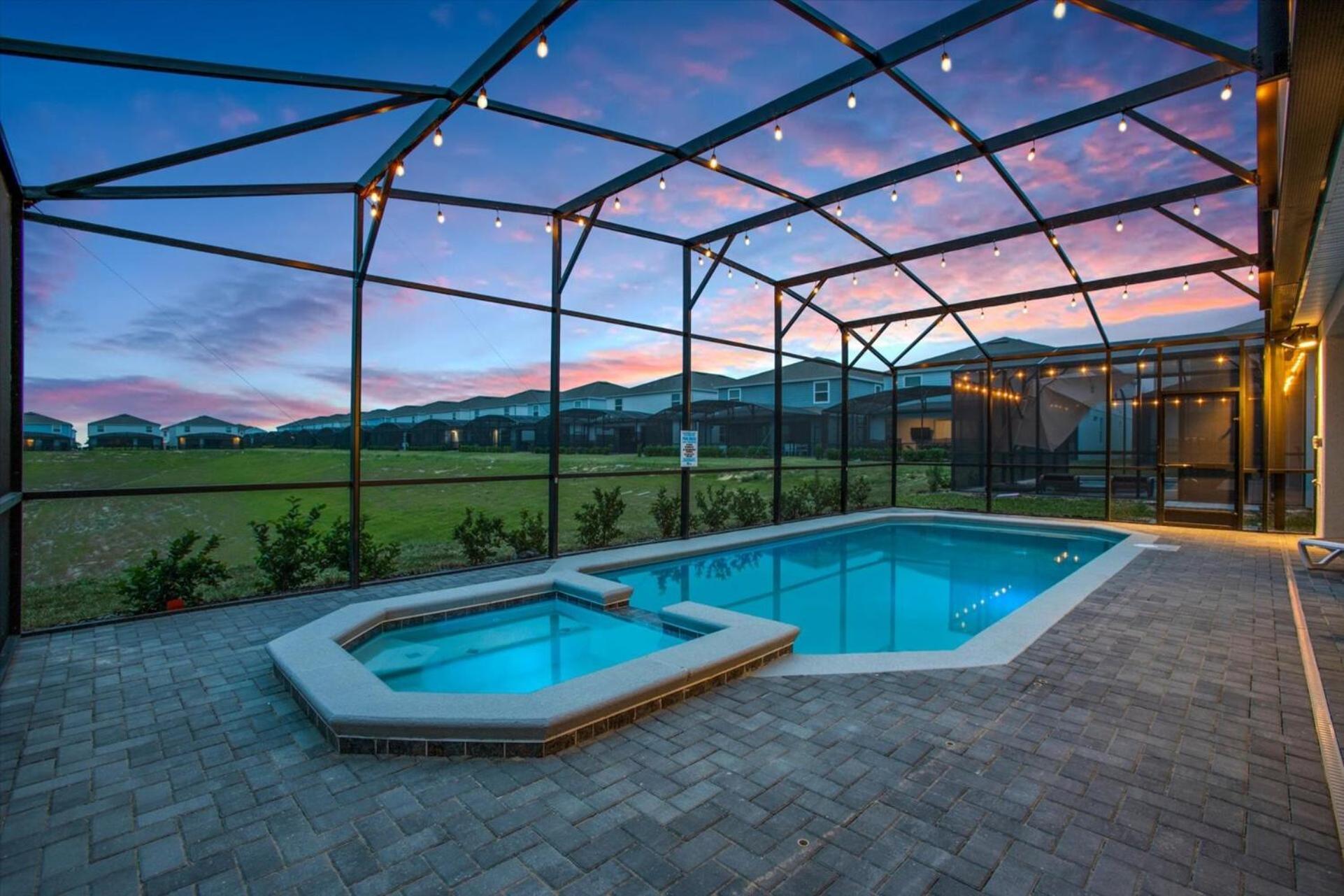 Orlando Villa 6463: Luxurious 10-Bedroom Retreat Davenport Eksteriør bilde